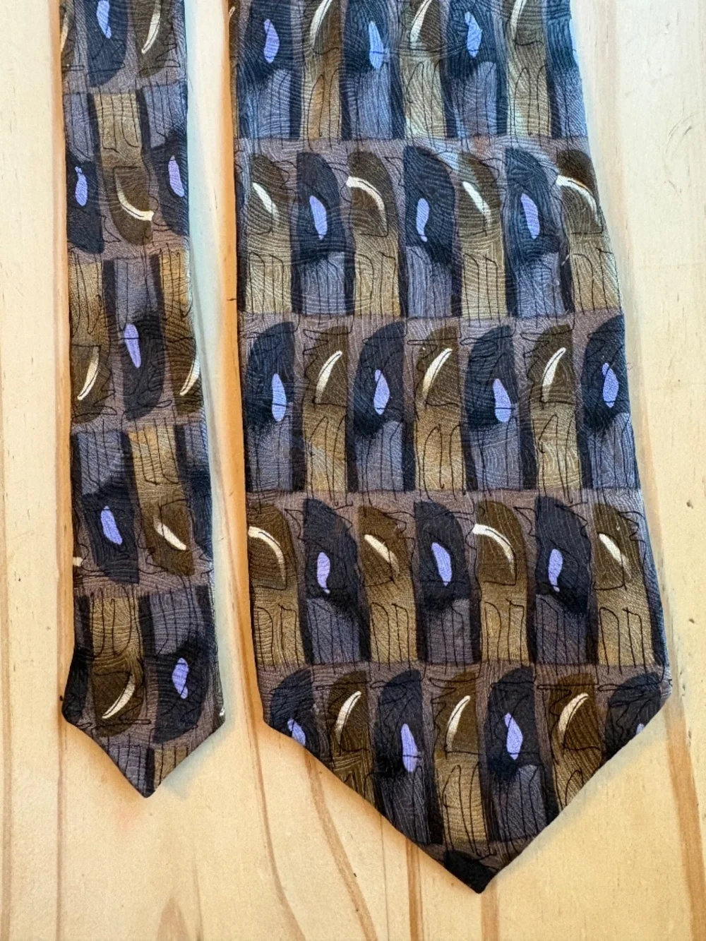 Vintage J. Garcia 100% Silk Tie 